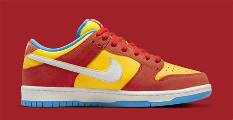 nike dunks low bart simpson|Bart Simpson supreme drip.